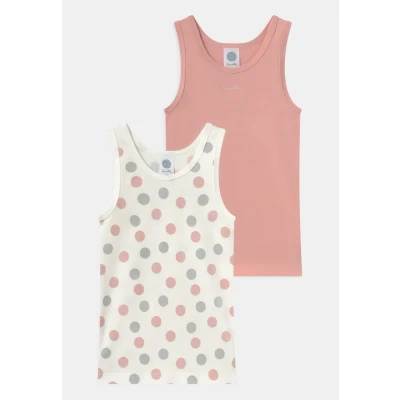 Abbildung von Sanetta MINI 2 PACK Unterhemd/shirt für Kinder, Größe: 140, White pebble