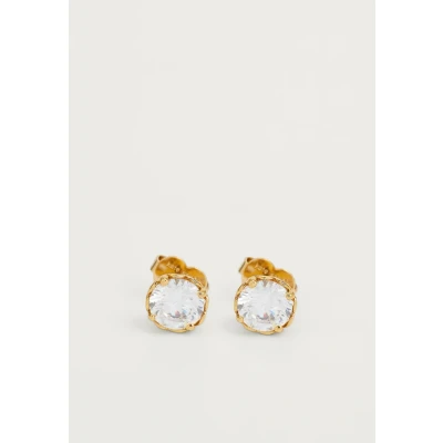 Abbildung von kate spade new york THAT Sparkle Round Earrings Ohrringe clear/goldcoloured, Damen, Größe: One Size, Clear/gold coloured