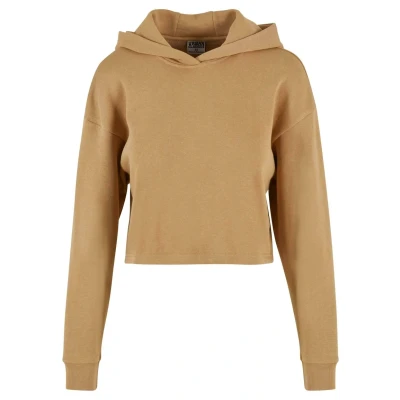 Abbildung von Urban Classics Kapuzenpullover, Damen, Größe: Medium, Unionbeige