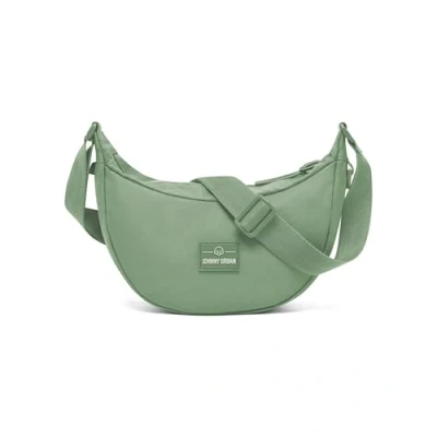 Abbildung von Johnny Urban Crossbody Bag Damen &amp; Herren Grün Ally Small Moon Design Kleine Bauchtasche im Halbmond Stil Halbrunde Tasche mit verstellbarem Gurt Wasserabweisend