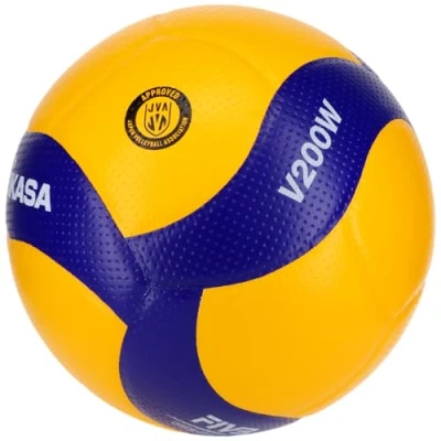 Abbildung von Mikasa V200W, Womens,Boy,Girl,Mens Volleyballs, Yellow, One Size EU