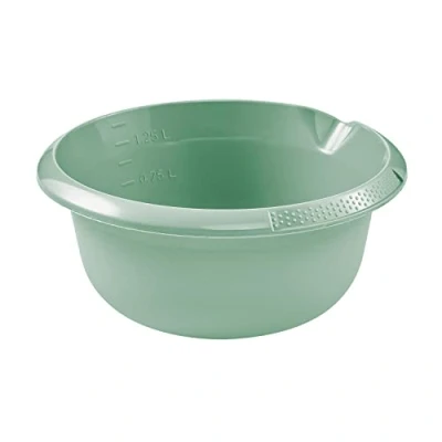 Abbildung von keeeper Universal Schüssel mit Ausguss, Rund, 1,5 l, Ø 20 cm, Björk, Nordic Green