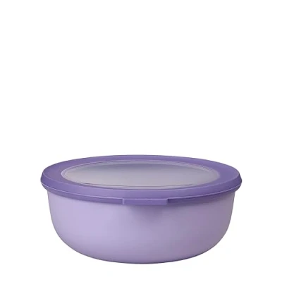 Abbildung von Mepal Multi Bowl Cirqula Round Vorratsdose mit Deckel Geeignet als Luftdichte Aufbewahrungsbox für den Kühlschrank, Mikrowellengeschirr &amp; Frischhaltedosen 1250 ml Nordic Lilac