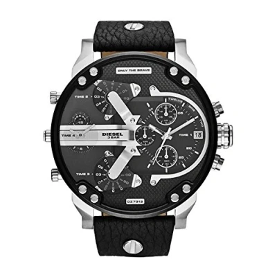 Abbildung von Diesel MR Daddy 2.0 Chronograph, Herren, Größe: One Size, Black