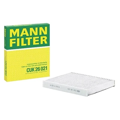 Abbildung von MANN FILTER CUK 26 021 Innenraumfilter Pollenfilter mit Aktivkohle Für PKW