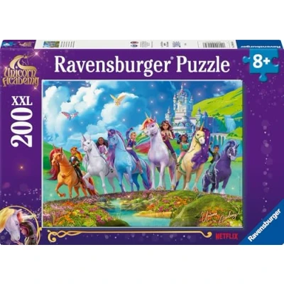 Abbildung von Ravensburger Kinderpuzzle 12004165 Unicorn Academy Einhorn Puzzle für Kinder ab 8 Jahren, mit 200 Teilen im XXL Format, Geschenke