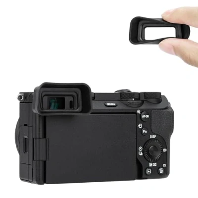Abbildung von KIWIFOTOS Kamera Extended Augenmuschel Okular für Sony A6700 Kamera, Ersetzt FDA EP20 Augenmuschel, Alpha 6700 ILCE Sucherschutz Zubehör