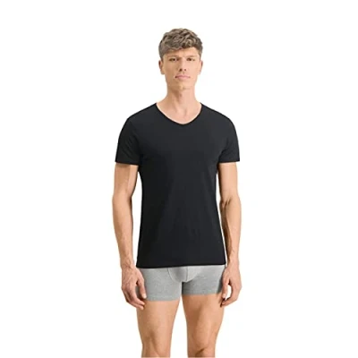 Abbildung von Puma Basic Vneck 2 PACK Unterhemd/shirt, Herren, Größe: Small, Black
