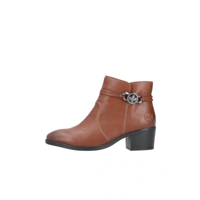 Abbildung von Rieker Stiefelette, Damen, Größe: 39, Braun Schuhe