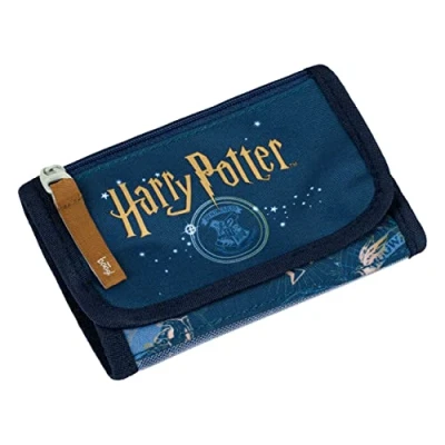 Abbildung von Baagl Brustbeutel Kinder Geldbörse für Jungen Mädchen Geldbeutel, Mini Portemonnaie, Kleingeld Münzbörse (Harry Potter Hogwarts)