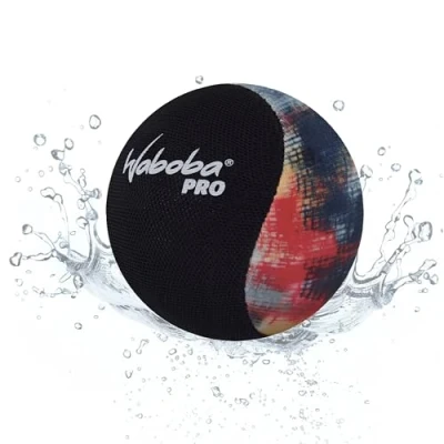 Abbildung von Waboba Pro Water Bouncing Ball Wasserfestes Strandspielzeug, Poolspiele für Kinder &amp; Erwachsene, Outdoor Spaß Abstract Art (6,6 cm)