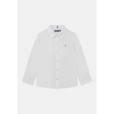 Abbildung von Tommy Hilfiger Jungen Hemd mit Stretch, Weiß (White), 16 Jahre