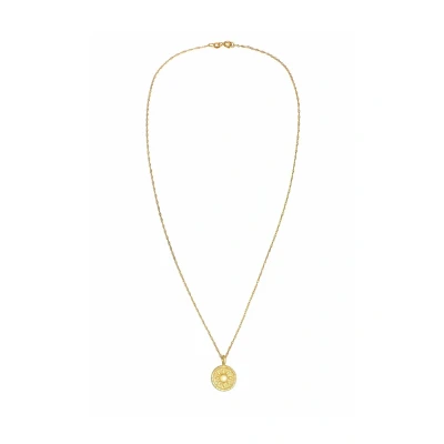 Abbildung von Elli SUN Antique Halskette goldcoloured, Damen, Größe: 42, Gold coloured