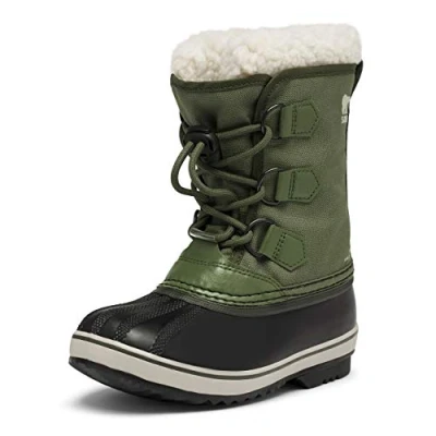Abbildung von Sorel KIDS YOOT PAC NYLON WATERPROOF Schneestiefel für Unisex Kinder, Grün (Hiker Green) Youth, 33 EU