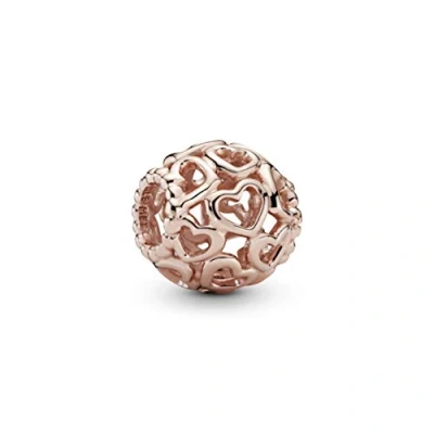 Abbildung von Pandora Charm, Damen, Größe: One Size, Doré rose
