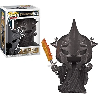 Abbildung von Funko Pop! Vinyl: Lord Witch King of Agmar The Rings/Hobbit: Rings Vinyl Sammelfigur Geschenkidee Offizielle Handelswaren Spielzeug Für Kinder und Erwachsene