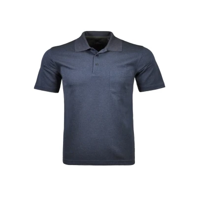 Abbildung von RAGMAN Herren Softknit Polo Fischernetz M, Taube 073