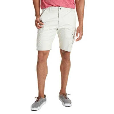 Abbildung von Wrangler Authentics Herren Classic Cargo Stretch Shorts, Dark Putty Ripstop, 46