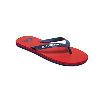 Abbildung von Quiksilver Herren Molokai Sandale, Red Blue Red, 43 EU