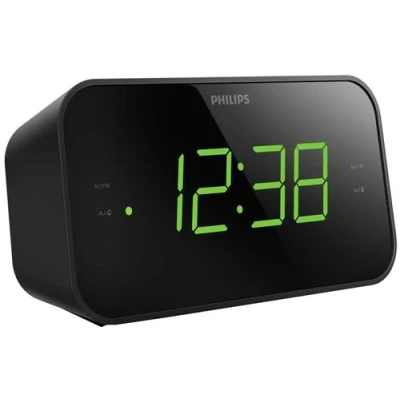 Abbildung von Philips Audio TAR3306 Wecker mit Radio und großem Display, Doppelalarm, Sleep Timer &amp; Schlummerfunktion