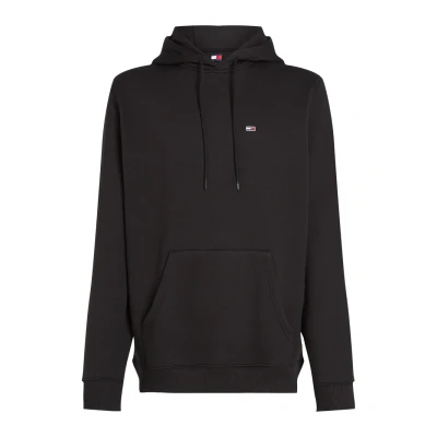 Abbildung von Tommy Jeans FLAG Hoodie Sweatshirt, Herren, Größe: 44, Black