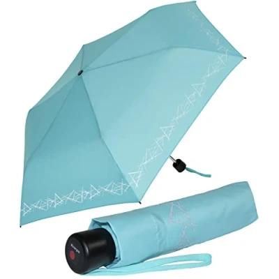 Abbildung von Knirps 4Kids Kinder Taschenschirm reflective mit Reflexborte capri