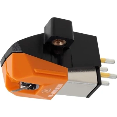Abbildung von Audio Technica AT VM95EN VM95 Serie Stereotonabnehmer, elliptisch/nackt Orange