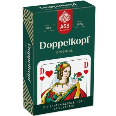 Abbildung von ASS Altenburger 10045031 0001 FSC Doppelkopf, französisches Bild, in Faltschachtel