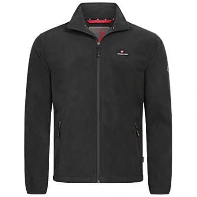 Abbildung von Höhenhorn 24D1 3 Badus Herren Fleece Jacke Schwarz Gr. L
