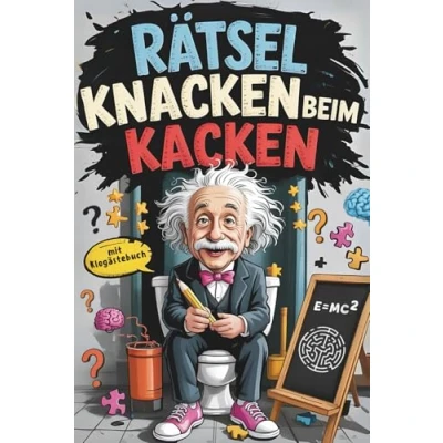Abbildung von Rätsel knacken beim Kacken: Der ideale Begleiter fürs stille Örtchen vollgepackt mit kniffligen Rätseln und humorvollen Sprüchen inkl. ... zum Erlebnis Beliebtes Geschenk für Männer