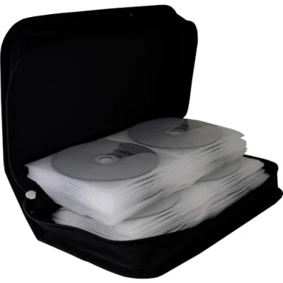 Abbildung von MediaRange BOX55 CD Tasche 96 fach schwarz