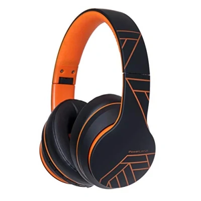 Abbildung von PowerLocus P6 Bluetooth Kopfhörer Over Ear, Ear Kabellos mit Super Bass, 40Std. Spielzeit,Mikrofon,Voice Assistant, Passiv Noise Cancelling für iPhone,Samsung,iPad,PC,Laptop,TV