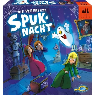 Abbildung von Schmidt Spiele 40896 Die verdrehte Spuknacht, Drei Magier Kinderspiel