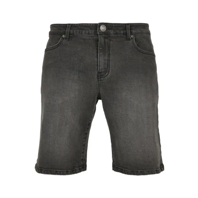 Abbildung von Urban Classics Relaxed FIT Jeans Shorts Shorts, Herren, Größe: 28, Real black washed