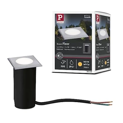 Abbildung von Paulmann House Bodeneinbaulampe IP65 eckig flächig