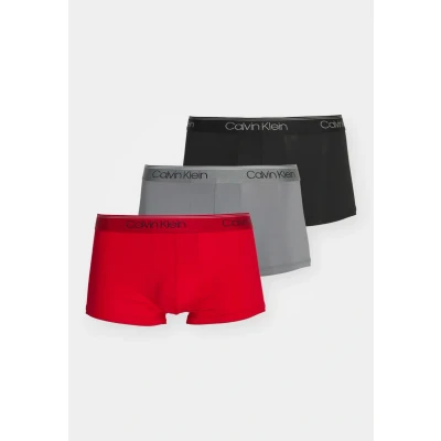 Abbildung von Calvin Klein Underwear LOW RISE Trunk 3 PACK Panties, Herren, Größe: XXL, Black