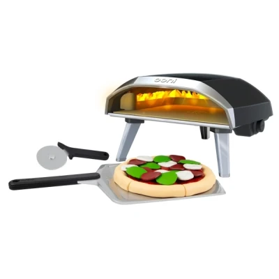 Abbildung von Casdon Ooni Koda Pizzaofen, Spielzeug Pizzaofen für Kinder ab 3 Jahren, Mit echtem Flammeneffekt Licht