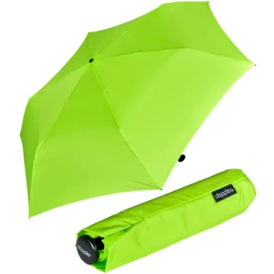 Abbildung von Doppler zero,99 extrem leichter Mini Damen Taschenschirm lime punch