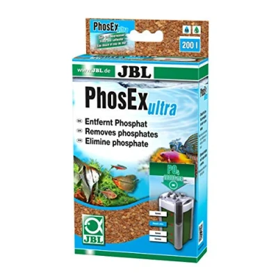 Abbildung von JBL PhosEx ultra 6254100, Filtermasse zur Entfernung von Phosphat aus Aquarienwasser, 340 g