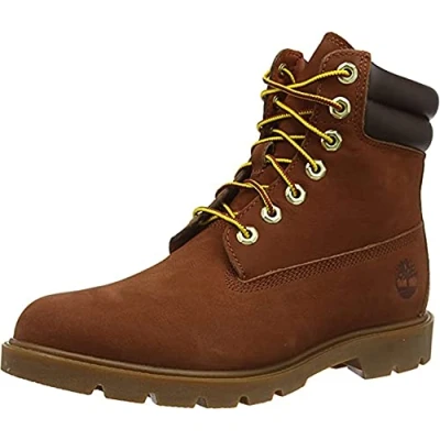 Abbildung von Timberland Herren 6 Inch WR Basic Stiefel, Rust Nubuck, 39 EU