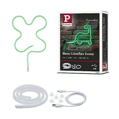 Abbildung von Paulmann LED Strip Neon Colorflex USB 1m grün