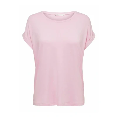 Abbildung von ONLY Onlmoster O NECK Tshirt basic, Damen, Größe: XS, Pink lady