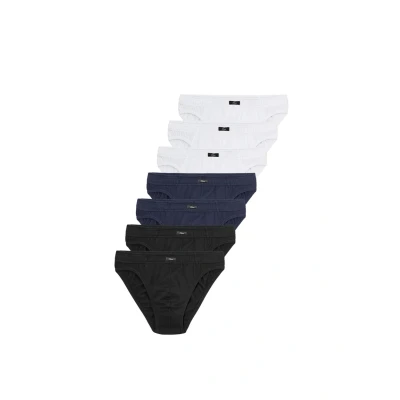 Abbildung von s.Oliver 7 PACK Slip, Herren, Größe: Small, Schwarz, navy, weiß