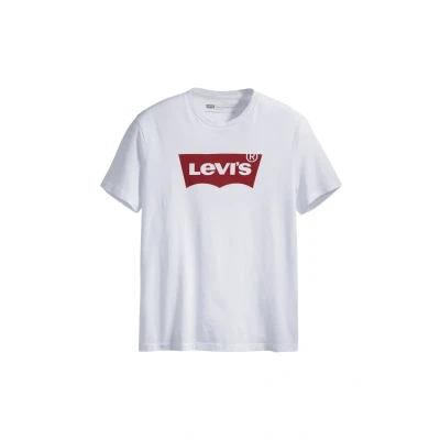 Abbildung von Levi&#039;s Graphic Setin NECK Tshirt print, Herren, Größe: Medium, white