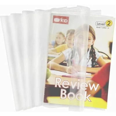Abbildung von EULANT 10 Stück Schulbuchumschläge Transparent,Einstellbar Buchumschlag,Buchumschläge für Workbooks/Hardcover,Klares Heft Hüllen Heftumschläge,Buch Schoner Einband Schule/Büro,B5