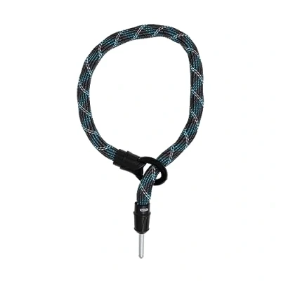 Abbildung von ABUS Rahmenschloss Einsteckkette IvyTex Adaptor Chain 6KS Fahrradschloss mit schmutz und feuchtigkeitsabweisender Hülle 6 mm Starke Kette Grau