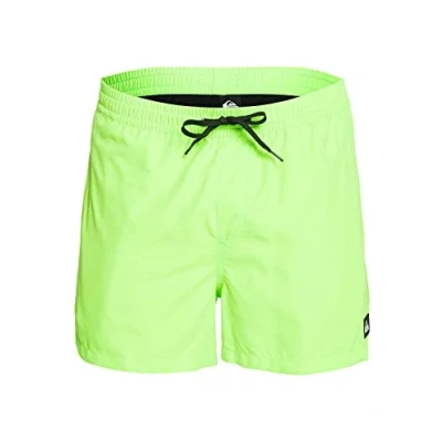 Abbildung von Quiksilver Everyday Volley 15 Badeshorts, Herren, Größe: XL, Green gecko