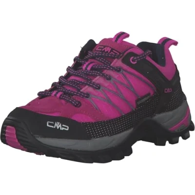 Abbildung von CMP Damen Rigel Low WMN Shoe WP Trekking Schuhe, PINK Fluo B.Blue, 41 EU