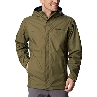 Abbildung von Columbia Herren Watertight 2 Jacket Wasserdichte Regenjacke, Stone Green, M EU