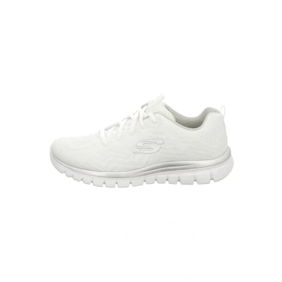 Abbildung von Skechers Damen Sneakers, WSL White Silver, 39 EU